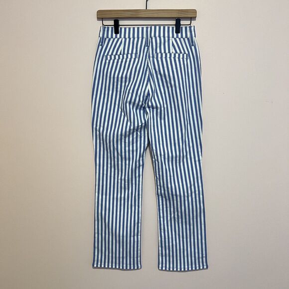 NWT J.Crew Slim Demi-Boot Chino Pant in Stripe Style# BR186 Women's Size 26 - Picture 5 of 14